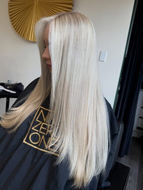 on camera blonde